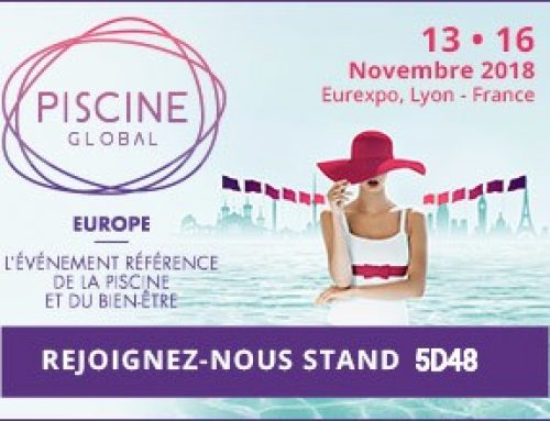 We will be at the swimming pool event in Lyon, France